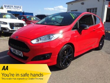 Ford Fiesta ZETEC S RED EDITION | Martin Maile Car Sales Ltd