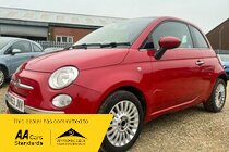 Fiat 500 1.2 Lounge Hatchback 3dr Petrol Manual Euro 4 (69 bhp)