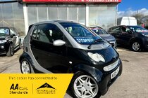 Smart CITY CABRIO PASSION SOFTOUCH (61BHP)-AUTO, £35 ROAD TAX, 93878 MILES, ELECTRIC CONVERTIBLE ROOF, AIR CON RADIO CD 15