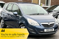 Vauxhall Meriva 1.7 CDTi Exclusiv Auto Euro 5 5dr (SERVICES+MOT+CRUISE+SENSORS)