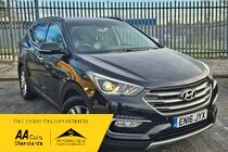 Hyundai Santa Fe 2.2 CRDi Blue Drive Premium SUV 5dr Diesel Auto 4WD Euro 6 (s/s) (7 Seat) (200 ps)