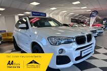 BMW X3 XDRIVE20d M SPORT DIESEL AUTO 70000 MILES