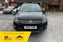Volkswagen Tiguan MATCH TDI BLUEMOTION TECHNOLOGY 4MOTION-SAT NAVIGATION-FRONT AND REAR PARKING SENSORS-2 PREVIOUS OWNERS!!