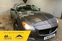 Maserati Quattroporte DV6*TWO KEYS*MOT DUE 24/06/2025*RECENT FULL SERVICE*FREE AA BREAKDOWN COVER*FREE SIX MONTHS WARRANTY ,UPGRADE UP TO THREE YEARS