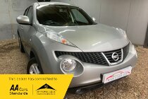 Nissan Juke ACENTA PREMIUM*2 KEYS*2 FORMER KEEPER*MOT DUE 19/10/2024+ONE YEAR NEW MOT*FREE AA BREAKDOWN COVER*FREE 6 MONTHS WARRANTY