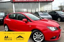 SEAT Ibiza TOCA -6 SPEED, LOCAL OWNERONLY 64,257 MILES, SAT NAV, SERVICE HISTORY, RADIO CD+BLUETOOTH, SPARE REMOTE KEY, 16