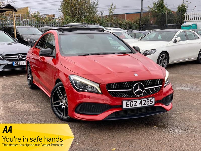 Mercedes CLA CLA 220 D AMG LINE AUTO PANORAMIC ROOF NAV CAMERA Jan