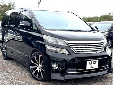 Toyota Vellfire 2013 TOYOTA VELLFIRE /Alphard Golden Eye 2013 2.4 Petrol 7 Seats Keyless **BIMTA** ULEZ FREE