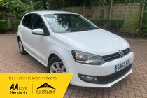 Volkswagen Polo MATCH*ONE FORMER KEEPER*2 KEYS*MOT DUE 22/07/2026*FULL SERVICE HISTORY*FREE AA BREAKDOWN COVER*FREE 3 MONTHS WARRANTY