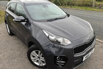 Kia Sportage 1.6 2 SUV PETROL 43K MILES  FINANCE NO DEPOSIT SAT NAV BLUETOOTH CRUISE REVERSE CAMERA DAB MP3 USB AIR CON ALLOYS 1 YEAR MOT