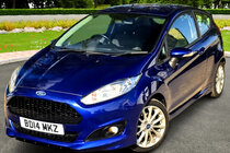 Ford Fiesta ZETEC S ecoBOOST Turbo 1.0T Sport Bluethooth 20Tax With 12 Mnths AA Breakdown Cover and up to 15 Mnths Warranty Included