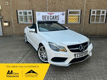 Mercedes E Class E220d 2.1 AMG Line Edition Cabriolet G-Tronic+ Euro 6 (s/s) 2dr