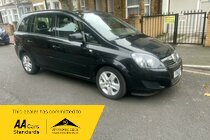 Vauxhall Zafira 1.6 16V Exclusiv MPV 5dr Petrol Manual Euro 5 (115 ps)