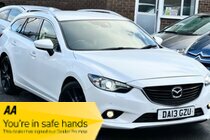 Mazda MAZDA 6 2.2 SKYACTIV-D Sport Nav Tourer Auto Euro 6 (s/s) 5dr (SAT-NAV+HEATED SEATS+CAM+ULEZ)