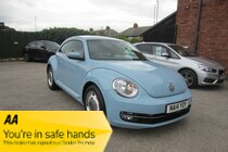 Volkswagen Beetle DESIGN TDI BLUEMOTION TECHNOLOGY £30 ROAD TAX ! 1 OWNER ! SERVICE HISTORY ! LOW MILES ! DAB/MEDIA/PHONE !