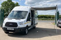 Ford Transit FORD TRANSIT WELFARE UNIT WITH ONBORD TOILET AND AWNING.