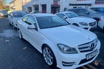 Mercedes-Benz C Class 1.6 C180 BlueEfficiency AMG Sport Coupe 2dr Petrol Manual Euro 5 (s/s) (156 ps)
