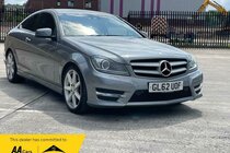 Mercedes-Benz C Class 2.1 C220 CDI BlueEfficiency AMG Sport Coupe 2dr Diesel G-Tronic+ Euro 5 (s/s) (170 ps)