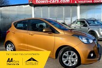Hyundai I10 SE 5 DOOR ONLY 33403 MILES ONLY £20 FOR 1 YEARS ROAD TAX ABS AIRCON RADIO CD USB AUX BLACK & ORANGE CLOTH TRIM