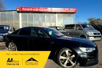 Audi A6 TDI S LINE BLACK EDITION-ONLY 62867 MILES, CAMBELT CHANGED, SERVICE HISTORY, PARKING SENSORS, STOP/START, SAT NAV, HEATED SEATS