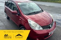 Nissan Note 1.5 dCi N-TEC + DIESEL £35 ROAD TAX SAT NAV CRUISE BLUETOOTH PARK SENSORS MP3/USB ALLOYS 1 YEAR MOT LEATHER SEATS 70K MILES