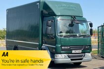 DAF TRUCKS LF DAF LF 45.140 18FT BOX WITH AIRCON AND AIR SUSPENSION. £8,495
