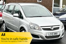 Vauxhall Zafira 1.7 CDTi ecoFLEX Exclusiv Euro 5 5dr (SNav) (1 FORMER KEEPER+2 KEYS+AUX)