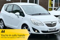 Vauxhall Meriva 1.4 16V Tech Line Euro 5 5dr (SATNAV+2 FORMR KPRS+F.S.H+2KYS)