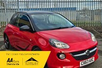 Vauxhall ADAM 1.4 ecoFLEX 16v SLAM Hatchback 3dr Petrol Manual Euro 5 (s/s) (100 ps)