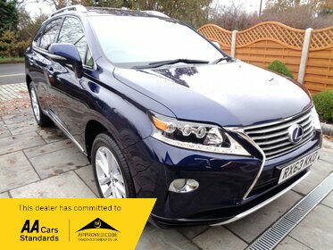 Lexus RX 450H PREMIER 3.5 HYBRID, 1 FORMER OWNER FROM NEW WITH FULL LEXUS SERVICE HISTORY,ULEZ EXEMPT, FULLY LOADED STUNNING EXAMPLE