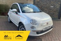 Fiat 500 LOUNGE*MOT DUE 13/02/2026*PART OF SERVICE HISTORY*FREE AA BREAKDOWN COVER*FREE THREE MONTHS WARRANTY*FREE HPI REPORT*