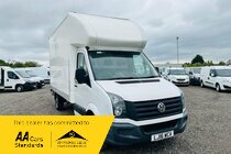 VOLKSWAGEN Crafter HPI CLEAR*LUTON*CR35 TDI C/C*TWO KEY*MOT DUE 03/10/2025*RECENT FULL SERVICE*FREE AA BREAKDOWN COVER*FREE 3 MONTHS WARRANTY