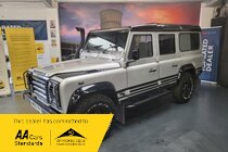 Land Rover Defender 110 TD5 SILVER STATION WAGON