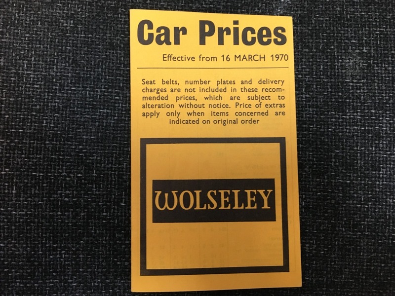 Wolseley 1300 saloon
