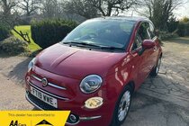 Fiat 500 1.2 Lounge Hatchback 3dr Petrol Manual Euro 6 (s/s) (69 bhp)