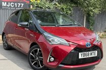 Toyota Yaris 1.5 VVT-h Red Bi-Tone Hatchback 5dr Petrol Hybrid E-CVT Euro 6 (s/s) (100 ps)