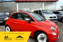 Fiat 500 ANNIVERSARIO-5 SPEED, 66310 MILES, 1 FORMER OWNER, SERVICE HISTORY, PARKING SENSORS, PANORAMIC ROOF, STOP/START, ALLOYS