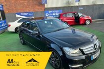 Mercedes-Benz C Class 2.1 C220 CDI BlueEfficiency AMG Sport Plus Saloon 4dr Diesel G-Tronic+ Euro 5 (s/s) (170 ps)