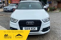 Audi Q3 TDI S LINE-SAT NAVIGATION-DAB RADIO-FULL LEATHER INTERIOR-ALL THE SPEC THAT COMES WITH THIS SLINE -GREAT SERVICE HISTORY!!!