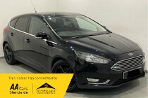 Ford Focus 1.5 TDCI TITANIUM DIESEL FREE ROAD TAX SAT NAV BLUETOOTH CRUISE PARK SENSOIRS DAB MP3 USB AIR CON NEW TIMING BELT FSH
