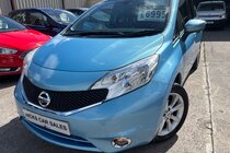 Nissan Note TEKNA DIG-S AUTOMATIC NICE SPEC CLEAN EXAMPLE LOW ROAD TAX ONLY 42,000 PX WELCOME FINANCE OPTIONS AVAILABLE WARRANTY INCLUDED