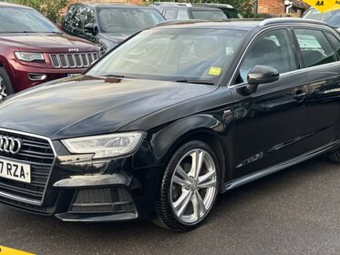 Audi A3 1.5 TFSI CoD S line Sportback 5dr Petrol Manual Euro 6 (s/s) (150 ps)