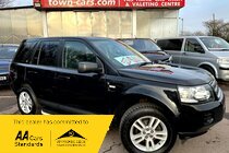 Land Rover Freelander TD4 BLACK AND WHITE EDITION 6 SPEED ONLY 75220 MILES 1 FORMER OWNER SERVICE HISTORY TERRAIN REPSONSE DAB RADIO PRIVACY GLASS