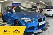 BMW 1 SERIES 116d M SPORT DIESEL MANUAL  86000 MILES