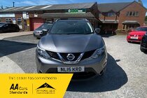 Nissan Qashqai TEKNA DIG-T-SAT NAVIGATION-HEATED SEATS-360 DEGREE PARKING CAMERA-PANORAMIC ROOF-GREAT FIRST TIME CAR