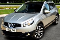 Nissan Qashqai DCI N-TEC PLUS PARKING CAMERAS SAT NAV PAN ROOF TOWBAR With 12 Mnths AA Breakdown Cover Included.
