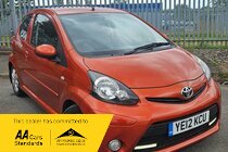 Toyota AYGO 1.0 VVT-i Fire Hatchback 3dr Petrol Manual Euro 5 (67 ps)