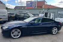 BMW 6 SERIES 640d M SPORT GRAN COUPE + STUNNING CAR FSH SUPERB