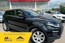 Land Rover Range Rover Evoque ED4 SE TECH - ONLY £35 ROAD TAX 48538 MILES 1 FORMER OWNER SERVICE HISTORY LANE ASSIST DAB RADIO PANORAMIC ROOF 18