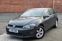 Volkswagen Golf 1.6 TDI BLUEMOTION TECH MATCH EDITION FSH FREE ROAD TAX BLUETOOTH SAT NAV PATK SENSORS DAB MP3/USB AIR CON ALLOYS